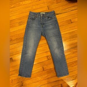 Levi Wedgie Straight Jeans